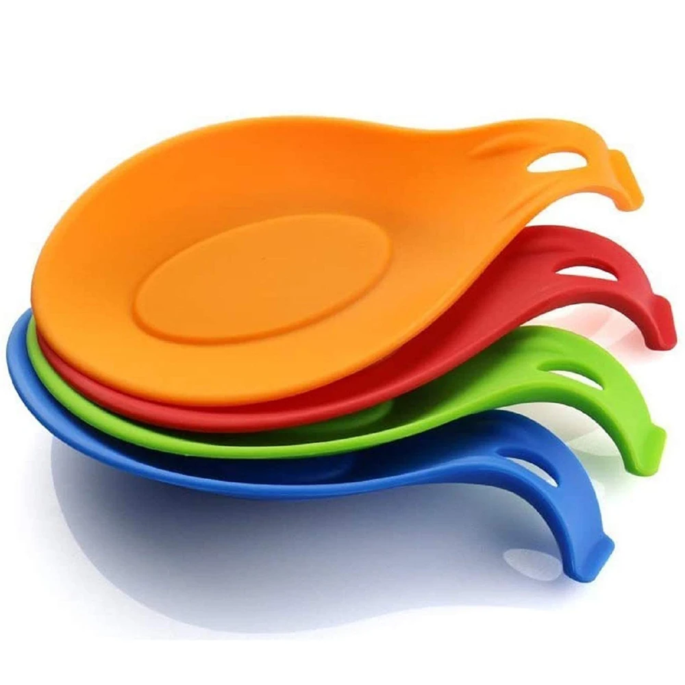 Spoon Rest Silicone Spoon Rest Cooking Utensil Holder Kitchen Supplies Spoon Ladle Rack Household Gadgets Convenience Pad
Spoon Rest Silicone Spoon Rest Cooking Utensil Holder Kitchen Supplies Spoon Ladle Rack Household Gadgets Convenience Pad