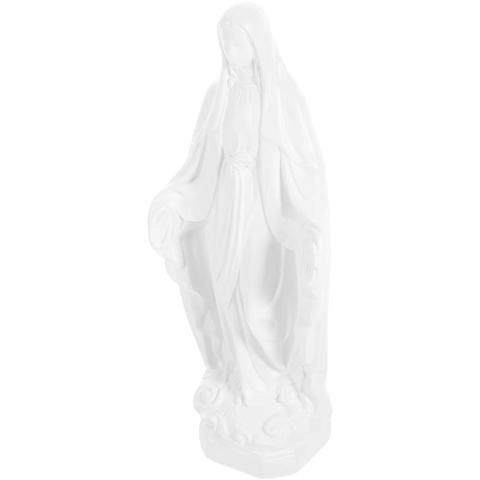 Mexican Virgin Statue White Resin Figurine Home Decor Religious Religious Decor Miniature Type B Catholicism nament
Mexican Virgin Statue White Resin Figurine Home Decor Religious Religious Decor Miniature Type B Catholicism nament