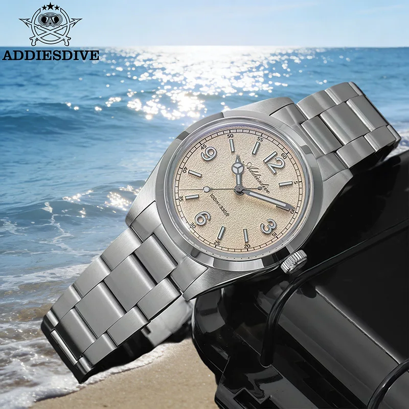 ADDIESDIVE 36mm Quartz Watches For Man K1 Dome Glass Fashion Luminous Business Watch 100m Waterproof Stainless Steel Watch New
ADDIESDIVE 36mm Quartz Watches For Man K1 Dome Glass Fashion Luminous Business Watch 100m Waterproof Stainless Steel Watch New