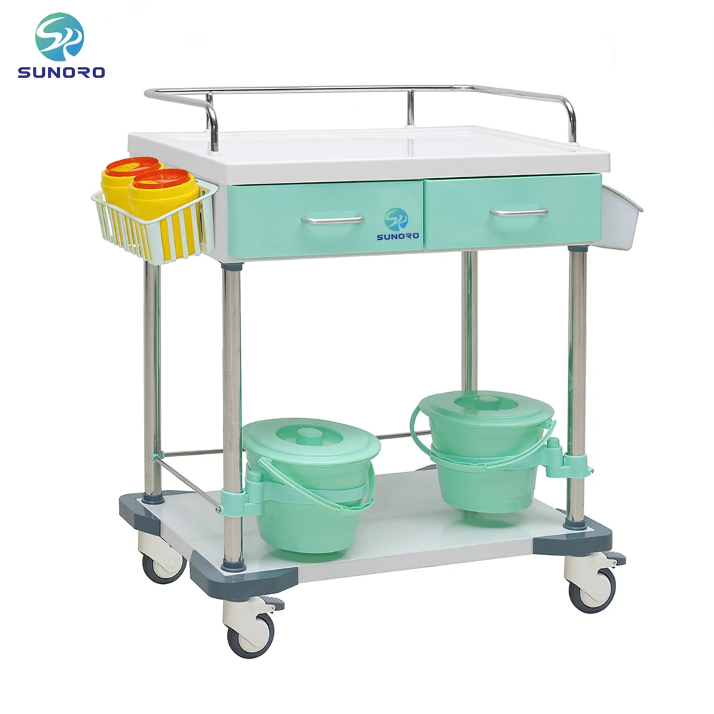 Mobile Hospital Medical ABS Nursing Treatment Trolley Cart Emergency Trolley With Drawers
Mobile Hospital Medical ABS Nursing Treatment Trolley Cart Emergency Trolley With Drawers