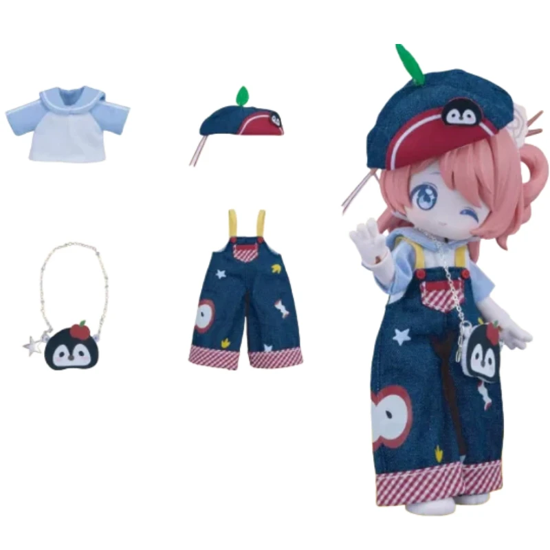 Come4free 12 Inch Bjd Doll Clothes Cute Daily Collection Apple Printed Overalls Set With Mini Bag And Hat For Doll Lovers
Come4free 12 Inch Bjd Doll Clothes Cute Daily Collection Apple Printed Overalls Set With Mini Bag And Hat For Doll Lovers