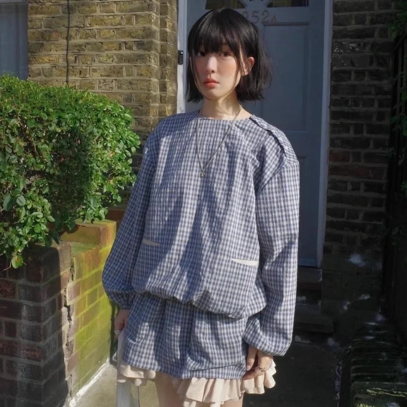 Fletta винтажный клетчатый комплект с юбкой irt, женский весенне-летний Новое поступление, хлопковый длинный круглый костюм из двух предметов Sve
Fletta винтажный клетчатый комплект с юбкой irt, женский весенне-летний Новое поступление, хлопковый длинный круглый костюм из двух предметов Sve