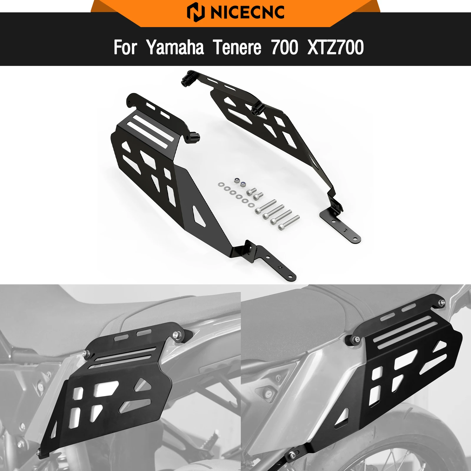 For Yamaha Tenere 700 XTZ700 XTZ07 2019-2024 Side Luggage Bracket Saddlebag Support TENERE700 XTZ 700 07 T700 T7 XTZ Tenere700
For Yamaha Tenere 700 XTZ700 XTZ07 2019-2024 Side Luggage Bracket Saddlebag Support TENERE700 XTZ 700 07 T700 T7 XTZ Tenere700