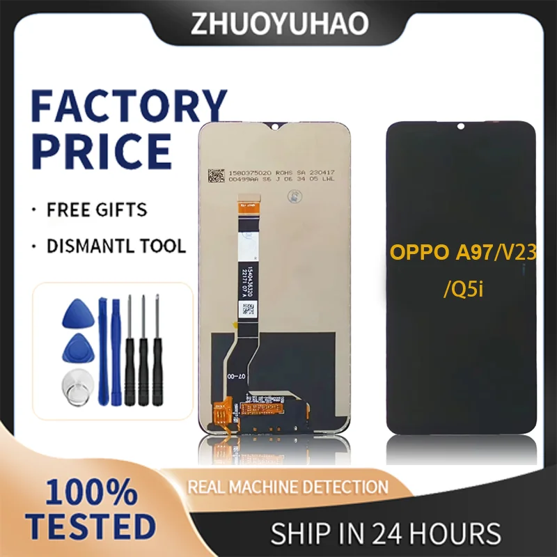 ЖК-дисплей 6,58 дюйма для OPPO A97, сменный ЖК-дисплей, сенсорный экран для OPPO A97, ЖК-экран с дигитайзером в сборе
ЖК-дисплей 6,58 дюйма для OPPO A97, сменный ЖК-дисплей, сенсорный экран для OPPO A97, ЖК-экран с дигитайзером в сборе