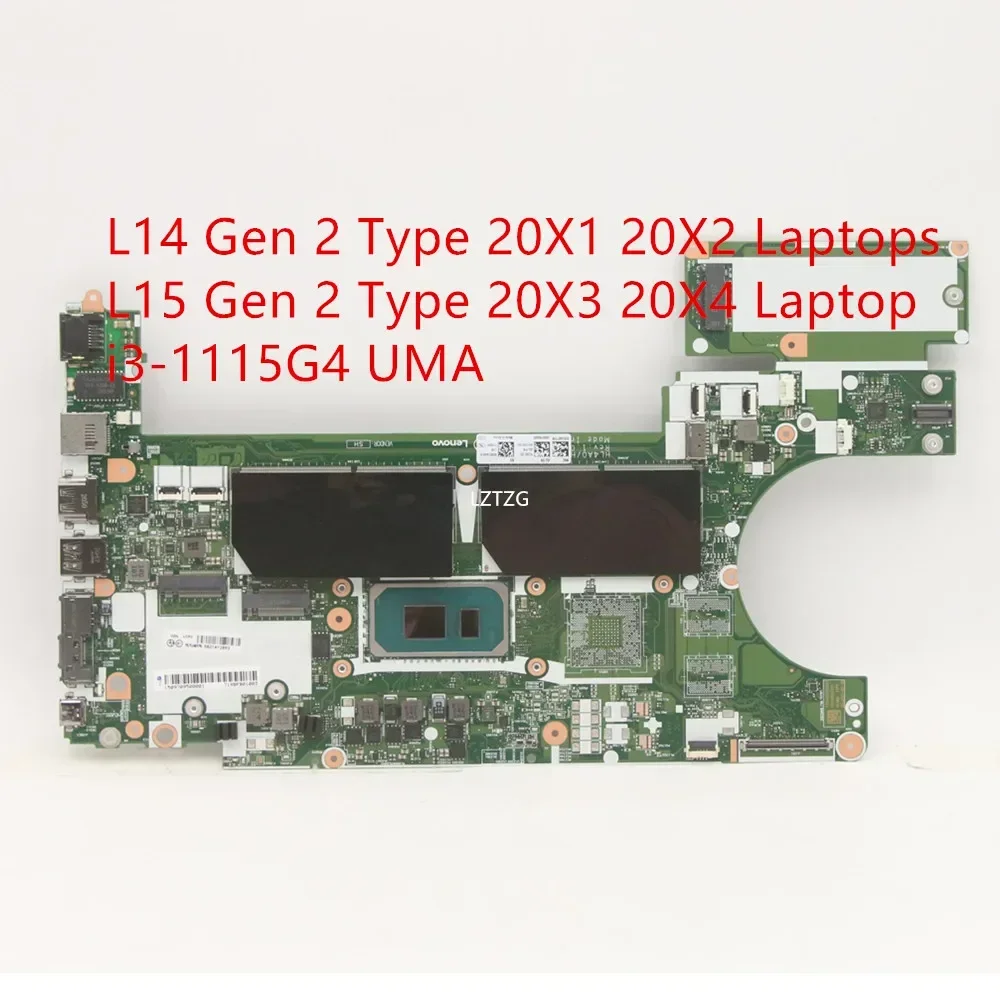 Motherboard For Lenovo ThinkPad L14 Gen 2 L15 Gen 2 Laptop Mainboard i3-1115G4 UMA 5B21A12893
Motherboard For Lenovo ThinkPad L14 Gen 2 L15 Gen 2 Laptop Mainboard i3-1115G4 UMA 5B21A12893