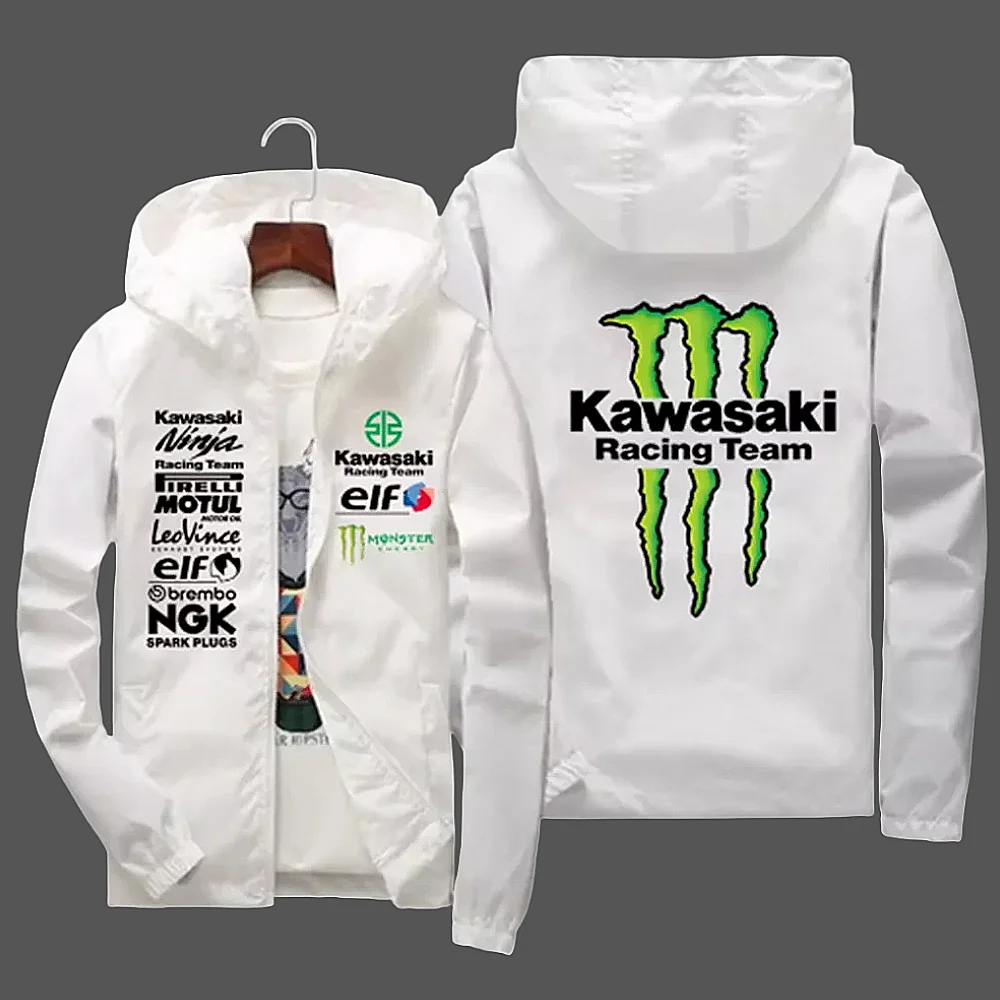 Racing team jacket, KAWASAKI windbreaker, new men's waterproof and windproof sportswear, outdoor fashion fan jacket event
Racing team jacket, KAWASAKI windbreaker, new men's waterproof and windproof sportswear, outdoor fashion fan jacket event