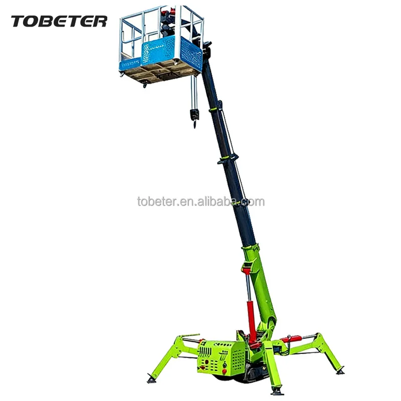 Tobeter Factory Sale 3T 5T 8T 10T Mini Crawler Telescopic Diesel Electric Spider Crane
Tobeter Factory Sale 3T 5T 8T 10T Mini Crawler Telescopic Diesel Electric Spider Crane