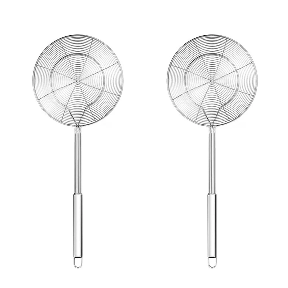 2pcs Hotpot Strainer Spoon Stainless Steel Colander Long Handle For Frying Oil Noodles Kitchen Gadget Cooking Tool Utensil
2pcs Hotpot Strainer Spoon Stainless Steel Colander Long Handle For Frying Oil Noodles Kitchen Gadget Cooking Tool Utensil