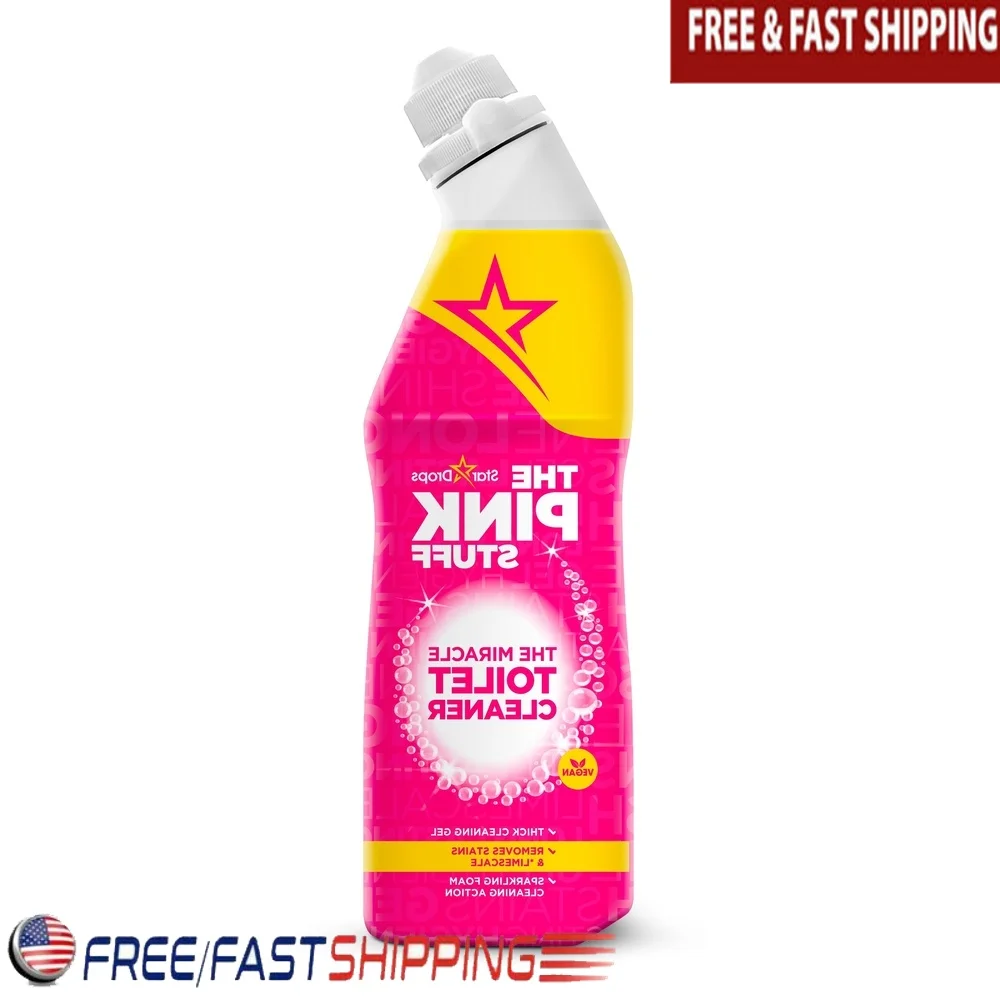 Miracle Toilet Cleaner Gel 25.4 fl oz Powerful Bathroom Cleaner Clinging Formula Removes Limescale Fresh Rhubarb Scent Easy
Miracle Toilet Cleaner Gel 25.4 fl oz Powerful Bathroom Cleaner Clinging Formula Removes Limescale Fresh Rhubarb Scent Easy