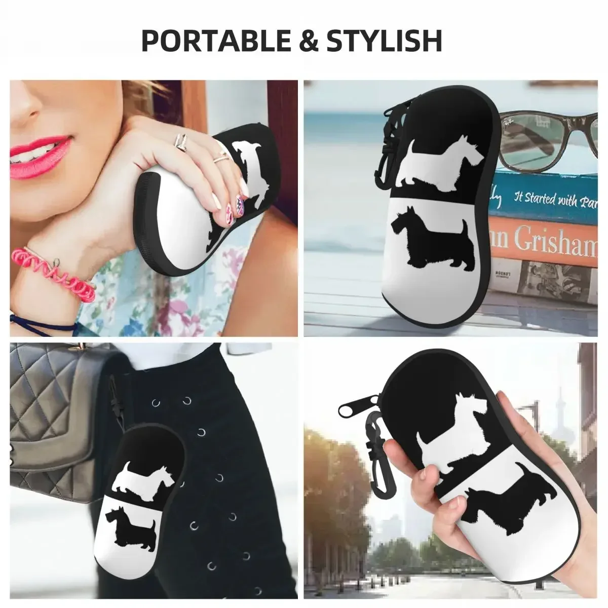 Scottish Terrier Eyeglass Glasses Case Women Men Soft Scottie Dog Sunglasses Protective Box
Scottish Terrier Eyeglass Glasses Case Women Men Soft Scottie Dog Sunglasses Protective Box