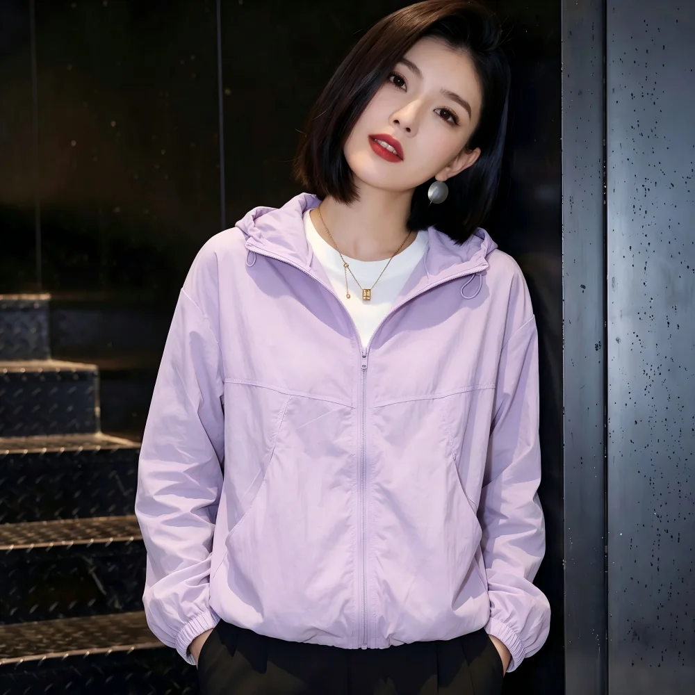 2026 Summer New Hat Pure Color Women's Casual Outdoor Skin Clothes Thin Outerwear Female Open Cardigan Fashionable Commute St...
2026 Summer New Hat Pure Color Women's Casual Outdoor Skin Clothes Thin Outerwear Female Open Cardigan Fashionable Commute St...