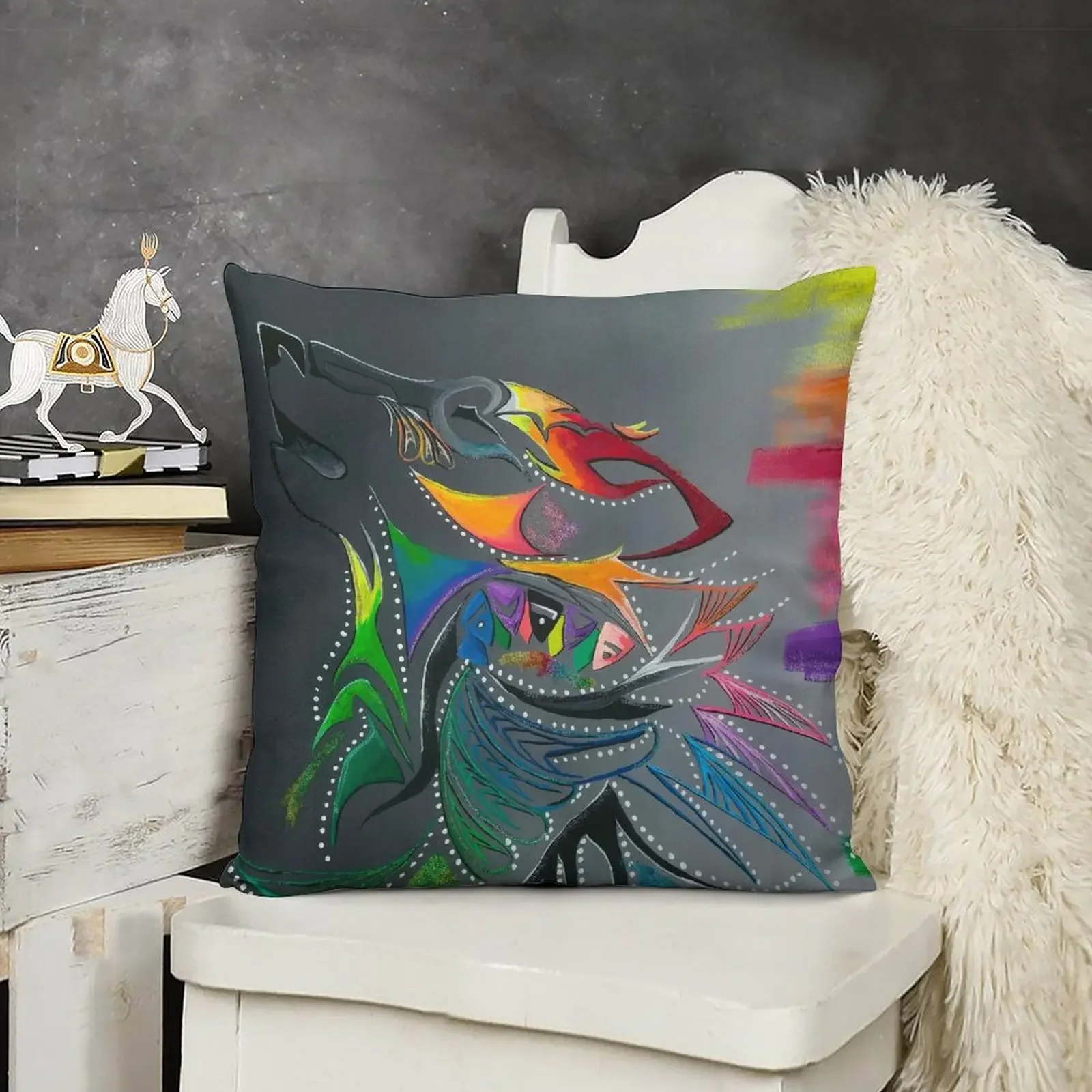 mahihkan- Wolf Throw Pillow Cushions Cover Decorative Cover For Living Room Cushion Cover Set pillow
mahihkan- Wolf Throw Pillow Cushions Cover Decorative Cover For Living Room Cushion Cover Set pillow
