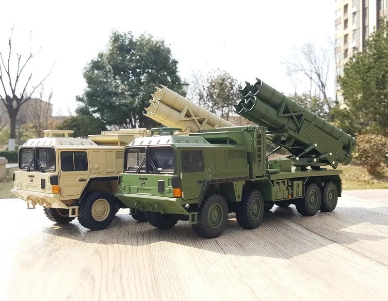 Alloy Model Gift 1:32 Scale MAN Off-Road Military Tactical Truck,with Missile Transport Truck Vehicles DieCast Toy Model
Alloy Model Gift 1:32 Scale MAN Off-Road Military Tactical Truck,with Missile Transport Truck Vehicles DieCast Toy Model