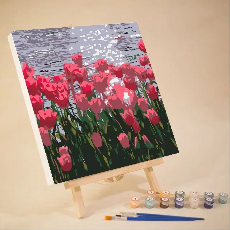 DIY Digital Oil Painting For Rose Flower Hand Painted Oil Painting Coloring by Numbers Acrylic Drawing Modern Wall Home Decor
DIY Digital Oil Painting For Rose Flower Hand Painted Oil Painting Coloring by Numbers Acrylic Drawing Modern Wall Home Decor