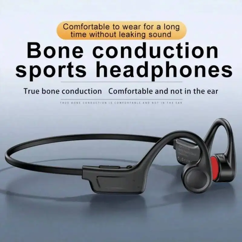 Bluetooth 5.4 Bone Conduction Headphones Open-Ear True Wireless Workout Neckband Headset with Mic Rechargeable Long Battery Life
Bluetooth 5.4 Bone Conduction Headphones Open-Ear True Wireless Workout Neckband Headset with Mic Rechargeable Long Battery Life