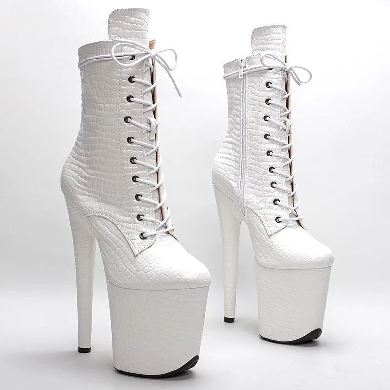 New 20CM/8inches PU Upper Modern Sexy Nightclub Pole Dance Shoes High Heel Platform Women's Ankle Boots 415
New 20CM/8inches PU Upper Modern Sexy Nightclub Pole Dance Shoes High Heel Platform Women's Ankle Boots 415