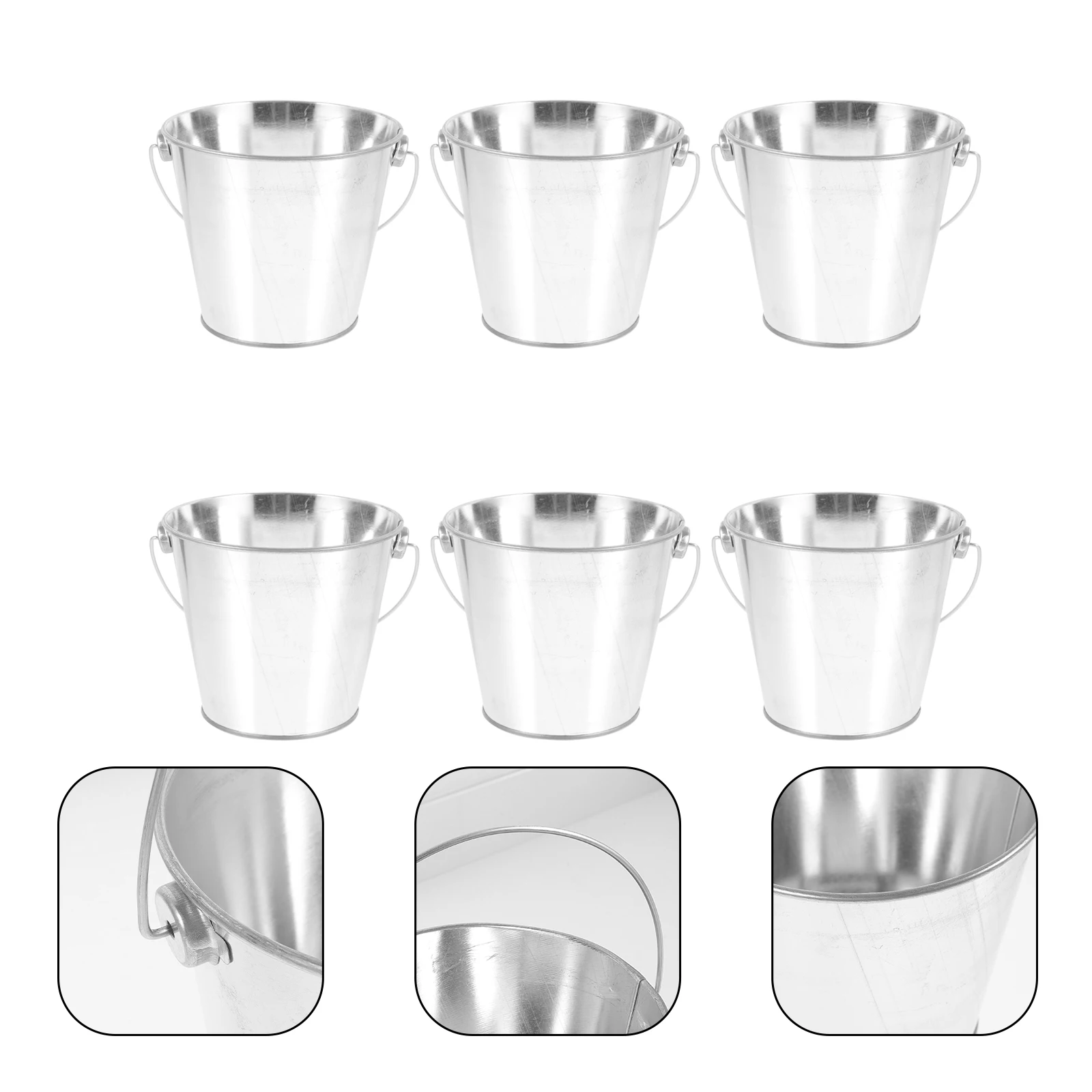 6pcs Tinplate Snack Bucket Mini Food Storage Barrel For Party French Fries Candy Cookies Container Home Bar Use Ice Storage
6pcs Tinplate Snack Bucket Mini Food Storage Barrel For Party French Fries Candy Cookies Container Home Bar Use Ice Storage