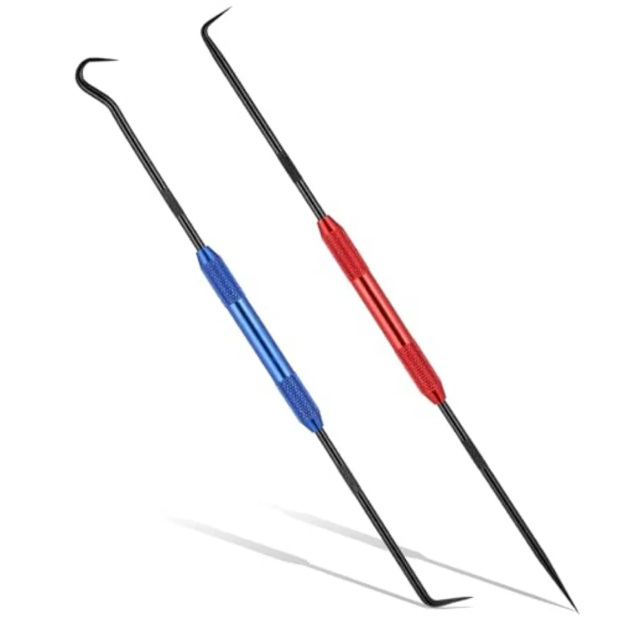Scribe Tool, 2 Pcs Double Pointed Scriber 9 Inch Metal Straight 45 Degree 90 Degree Tip Carbide Scribe Steel Point for Welding
Scribe Tool, 2 Pcs Double Pointed Scriber 9 Inch Metal Straight 45 Degree 90 Degree Tip Carbide Scribe Steel Point for Welding