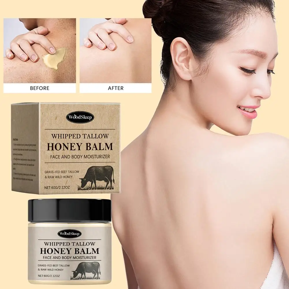 Beef Tallow Skin Soothing Cream Deep Nourishing Hydrating Fade Fine 60g Skin Care Wrinkle Lines Body Reduce R0H4
Beef Tallow Skin Soothing Cream Deep Nourishing Hydrating Fade Fine 60g Skin Care Wrinkle Lines Body Reduce R0H4