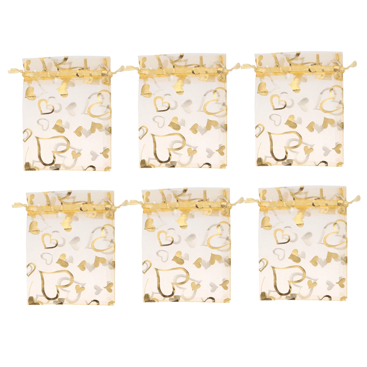 100 Pcs Gold-stitched Love Bag Surprise Gift Drawstring Pouches Jewelry Candy Elegant Children's
100 Pcs Gold-stitched Love Bag Surprise Gift Drawstring Pouches Jewelry Candy Elegant Children's