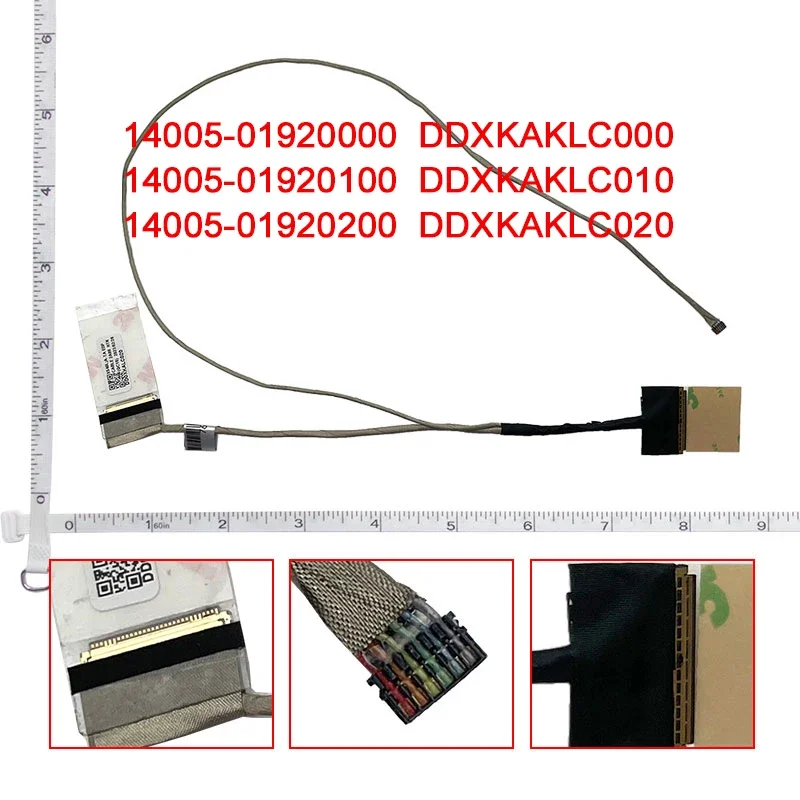 Новая линия для Asus X540L X540LA X540LJ X540U X540SC X540Y X540S X540SA DDXKAKLC020 DDXKAKLC000 ноутбука светодиодный ЖК-видеокабель LVDS
Новая линия для Asus X540L X540LA X540LJ X540U X540SC X540Y X540S X540SA DDXKAKLC020 DDXKAKLC000 ноутбука светодиодный ЖК-видеокабель LVDS