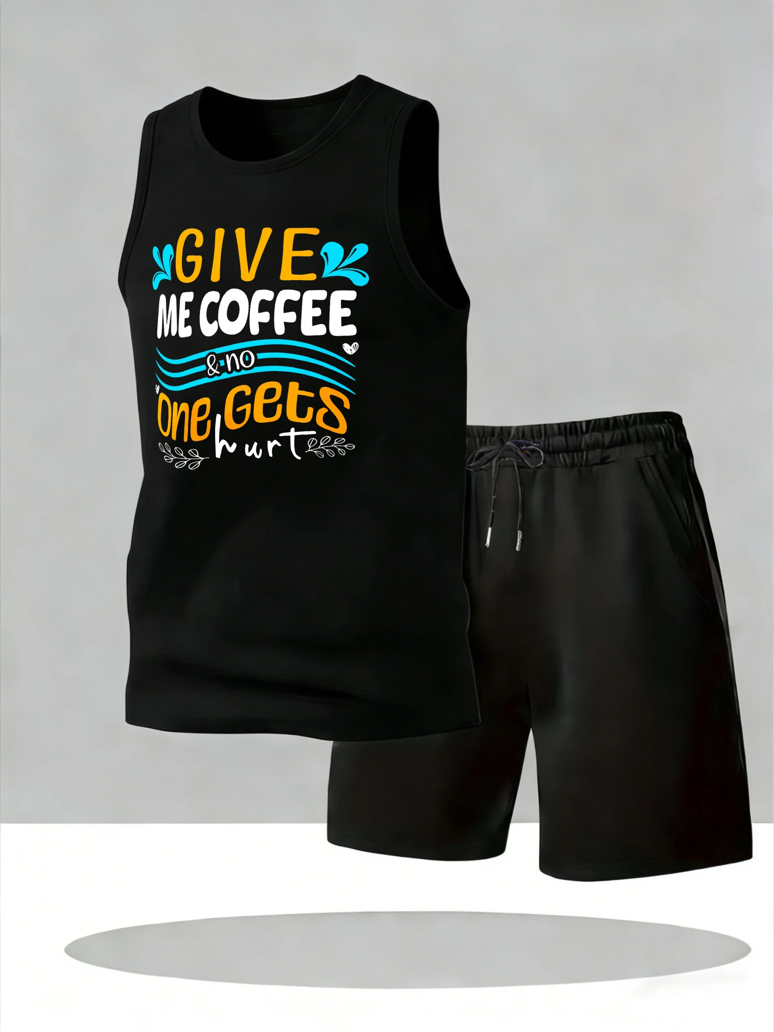 Men's Tank Top Sets 2026 Summer Quick drying seaside men's tracksuit crewneck Breathable beach sweat suit oversize sports
Men's Tank Top Sets 2026 Summer Quick drying seaside men's tracksuit crewneck Breathable beach sweat suit oversize sports