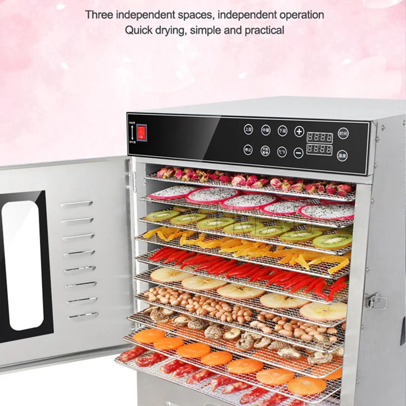 30 Layer Dryer Fruit Machine Dehydration Machine Household Commercial Dried Fruit Machine Vegetables Pet Snacks Dryer Home
30 Layer Dryer Fruit Machine Dehydration Machine Household Commercial Dried Fruit Machine Vegetables Pet Snacks Dryer Home