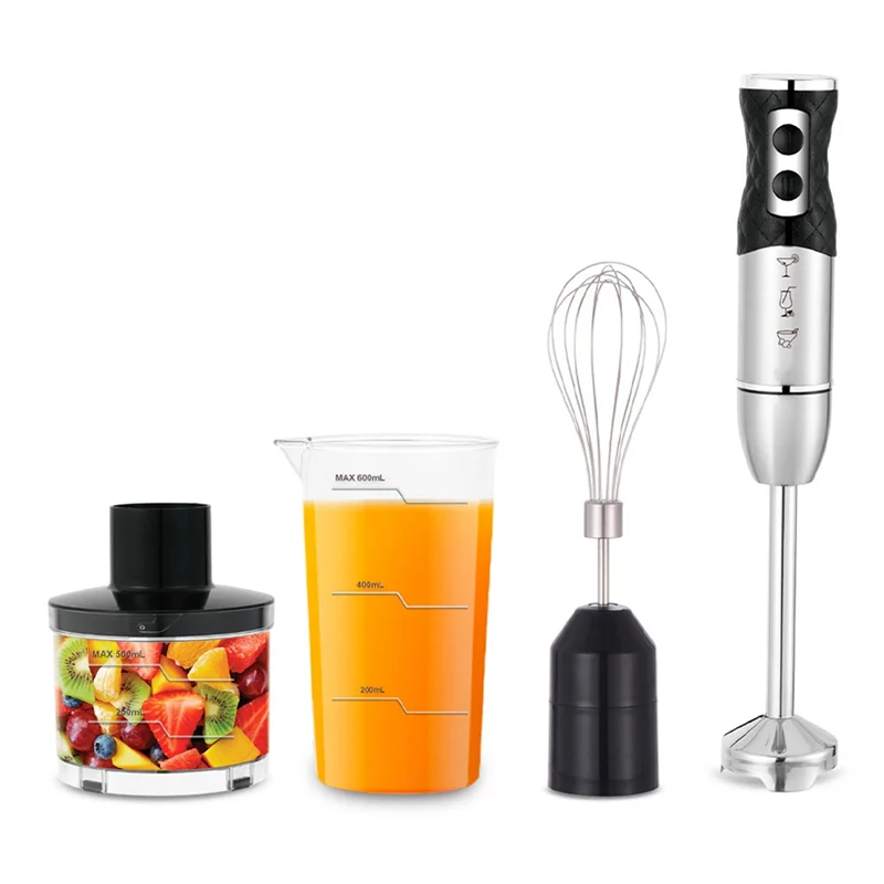B98A-Small Blender Forsmoothies Stainless Steel Immersion Blender Mini Hand Blender EU Plug
B98A-Small Blender Forsmoothies Stainless Steel Immersion Blender Mini Hand Blender EU Plug