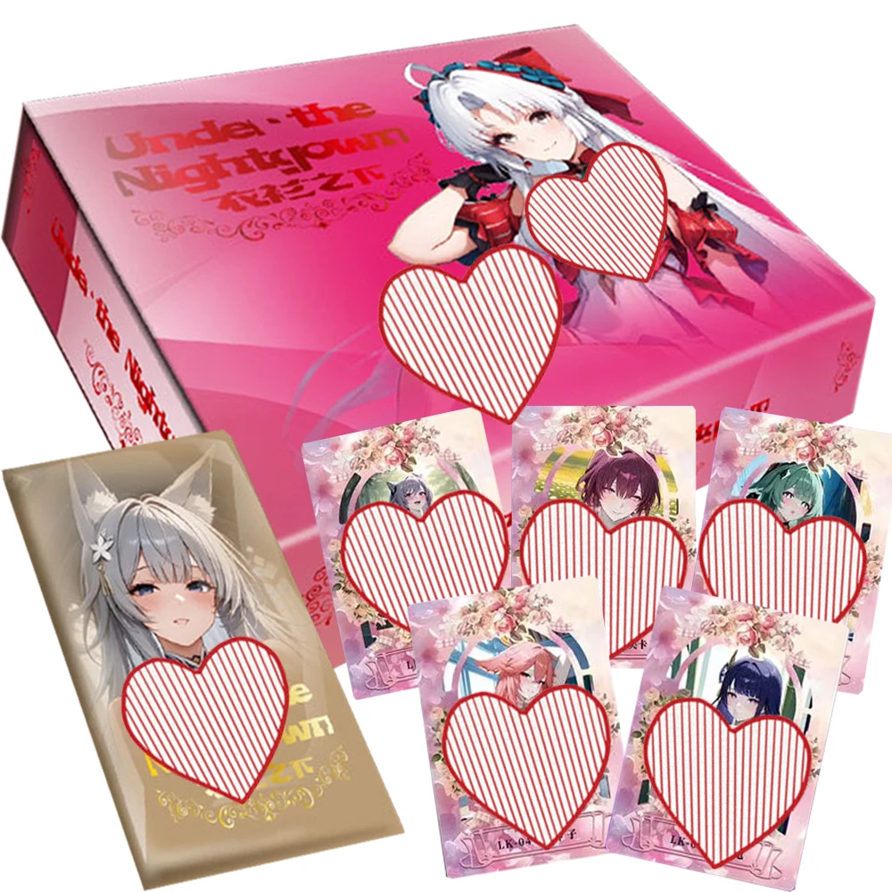 Original Under The Nightgown Collection Cards Romantic Dreamy Raiden Shogun Kafka Anime Characters Hollow Out Cards Holiday Gift
Original Under The Nightgown Collection Cards Romantic Dreamy Raiden Shogun Kafka Anime Characters Hollow Out Cards Holiday Gift