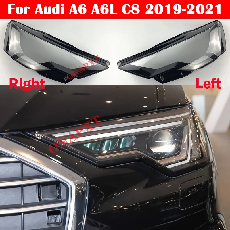 Auto Head Light Lamp Case For Audi A6 A6L C8 2019-2021 Glass Lens Shell Headlamp Car Front Headlight Cover Lampshade Caps
Auto Head Light Lamp Case For Audi A6 A6L C8 2019-2021 Glass Lens Shell Headlamp Car Front Headlight Cover Lampshade Caps