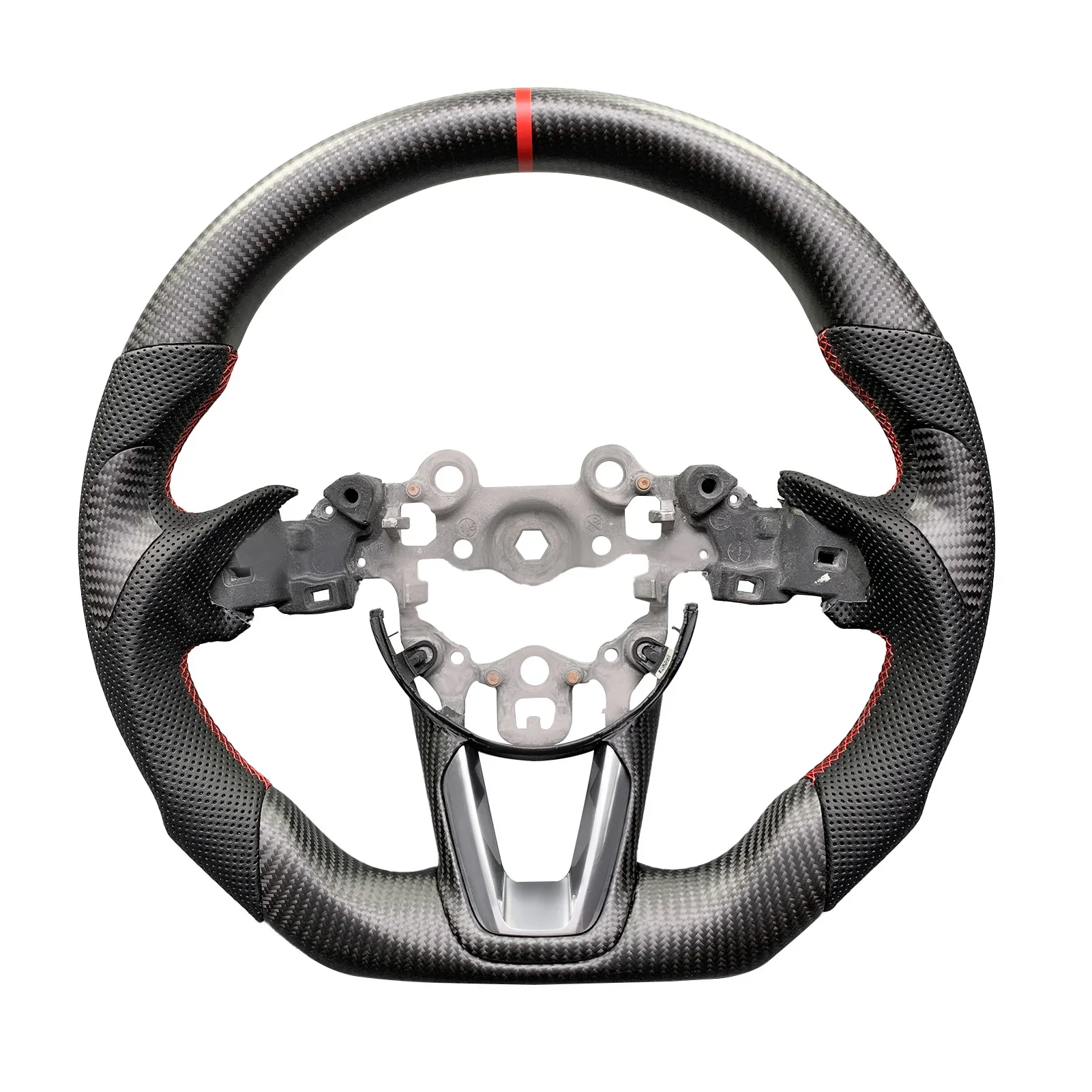 Matte Carbon Steering Wheel Fit For Mazda 3 6 CX-4 CX-5 2017-2019 Customized Car Accessories Perforated Leather Alcantara
Matte Carbon Steering Wheel Fit For Mazda 3 6 CX-4 CX-5 2017-2019 Customized Car Accessories Perforated Leather Alcantara