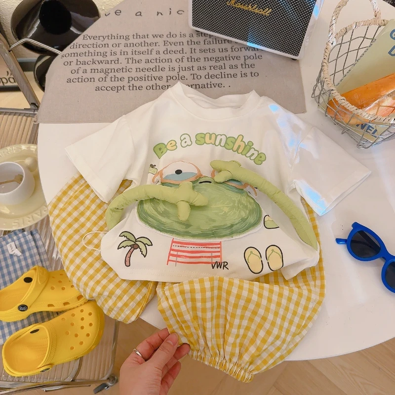 2026 New Hot Selling Summer Loose Cartoon Western-style Three-dimensional Face Covering Frog Doll Top
2026 New Hot Selling Summer Loose Cartoon Western-style Three-dimensional Face Covering Frog Doll Top