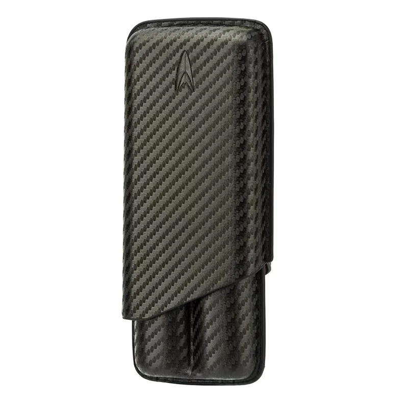 LOTUS Carbon Fiber two/three Cigar Leather Cover Cigar Case Travel Carrying Case CE-028
LOTUS Carbon Fiber two/three Cigar Leather Cover Cigar Case Travel Carrying Case CE-028