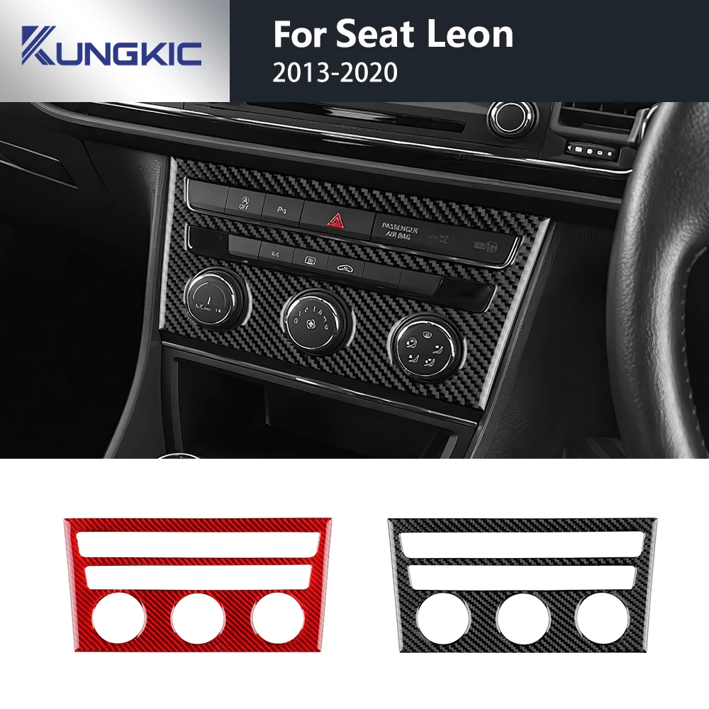 Для Seat Leon 2013 2014 2015 2016 2017 2018 2019 2020 LHD RHD Автомобильная центральная кнопка переменного тока, отделка из настоящего мягкого углеродного волокна, наклейка
Для Seat Leon 2013 2014 2015 2016 2017 2018 2019 2020 LHD RHD Автомобильная центральная кнопка переменного тока, отделка из настоящего мягкого углеродного волокна, наклейка