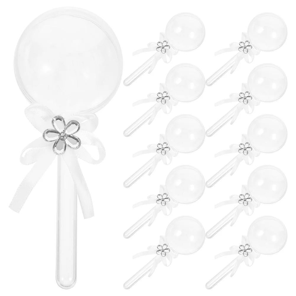 24Pcs Transparent Candy Boxes Fairy Wand Shape Small Candy Containers Clear Chocolate Cookie Packaging Festival Party Favor Gift
24Pcs Transparent Candy Boxes Fairy Wand Shape Small Candy Containers Clear Chocolate Cookie Packaging Festival Party Favor Gift