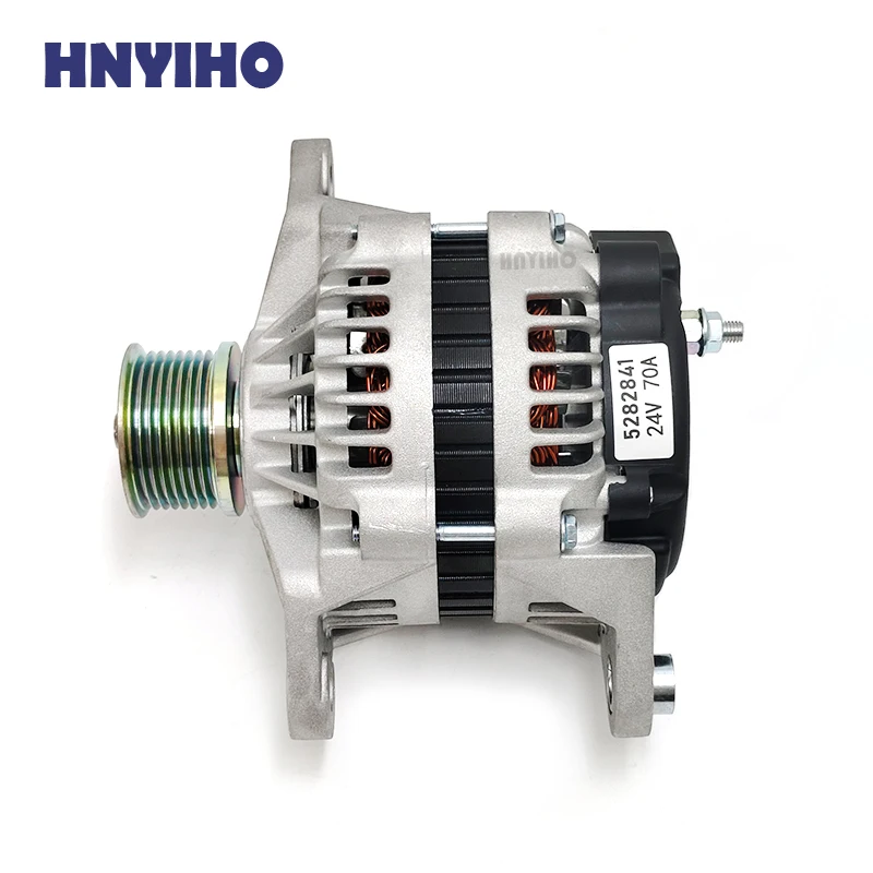 24V 70A 8PK Alternator 24SI 2874863 287486300 3972735 5282841 10459274 82827042 8600017 for Cummins QSB4.5 QSB6.7 QSB19 QSM11
24V 70A 8PK Alternator 24SI 2874863 287486300 3972735 5282841 10459274 82827042 8600017 for Cummins QSB4.5 QSB6.7 QSB19 QSM11