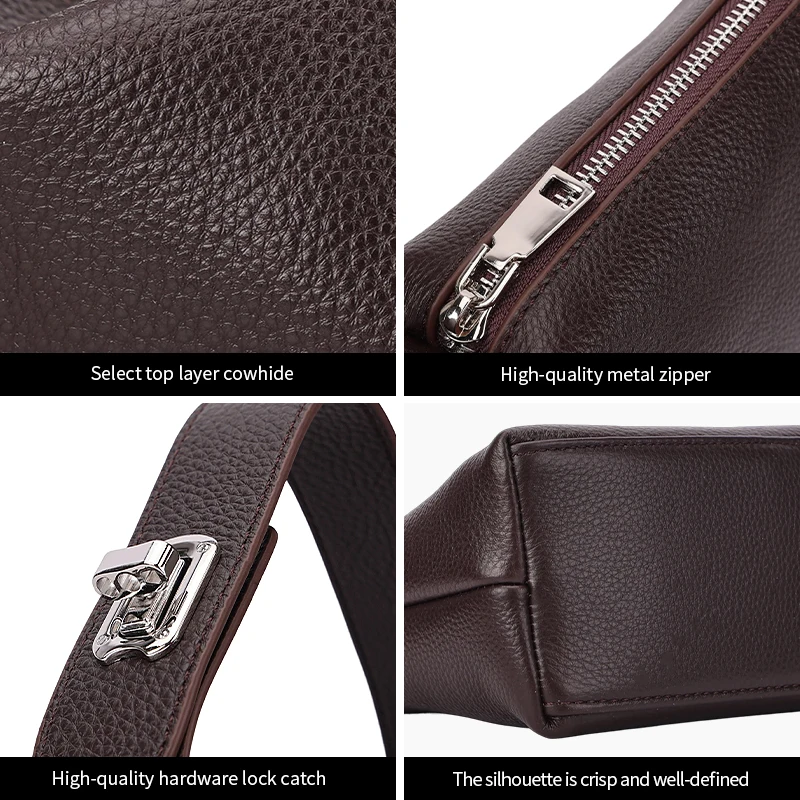 Women's Genuine Cowhide Leather Mini Soft Hobo Crossbody Bag Smooth Leather Dual Strap Top Shoulder Handbag Minimalist Daily
Women's Genuine Cowhide Leather Mini Soft Hobo Crossbody Bag Smooth Leather Dual Strap Top Shoulder Handbag Minimalist Daily