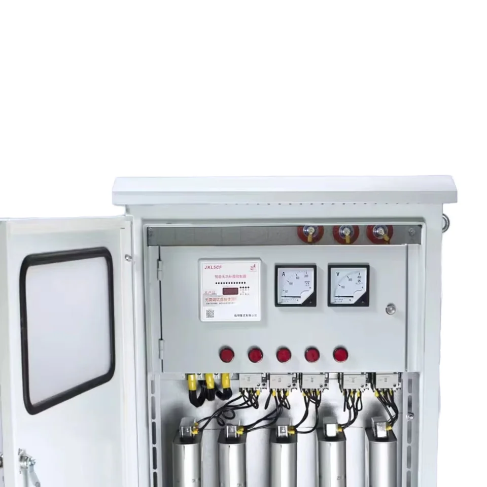 400V Capacitor Bank Control Cabinet 100A Current Metal Reactive Power Compensation Power Distribution Equipment
400V Capacitor Bank Control Cabinet 100A Current Metal Reactive Power Compensation Power Distribution Equipment
