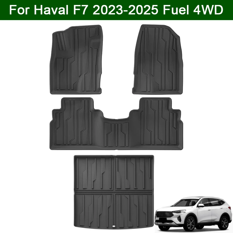 Car Floor Mats for Haval F7 2023 2024 2025 Fuel 4WD Waterproof Non-slip Foot Pad TPE Car Carpet Black Floor Liners Trunk Mats
Car Floor Mats for Haval F7 2023 2024 2025 Fuel 4WD Waterproof Non-slip Foot Pad TPE Car Carpet Black Floor Liners Trunk Mats