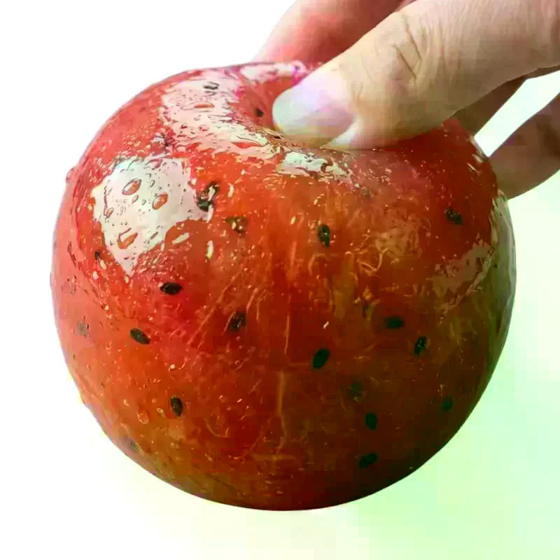 Handmade Watermelon Slushy Squishy Toy Soft Slow Rebound Stress Relief Squeeze Toy Realistic Fruit Simulation Model Adult Gift
Handmade Watermelon Slushy Squishy Toy Soft Slow Rebound Stress Relief Squeeze Toy Realistic Fruit Simulation Model Adult Gift