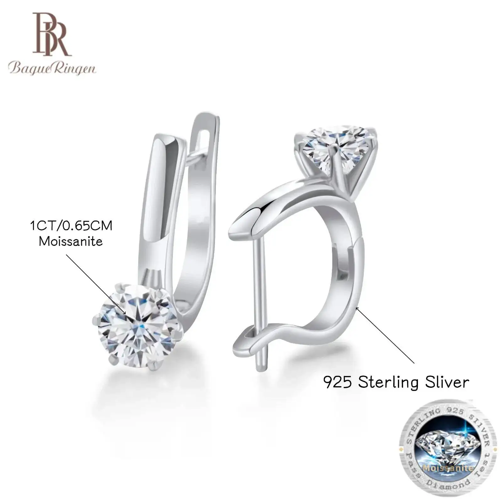 1CT Moissanite 925 Sterling Silver Jewelry Set for Women | Pendant Necklace + Earrings | GRA Certified | Perfect for Daily Wear
1CT Moissanite 925 Sterling Silver Jewelry Set for Women | Pendant Necklace + Earrings | GRA Certified | Perfect for Daily Wear