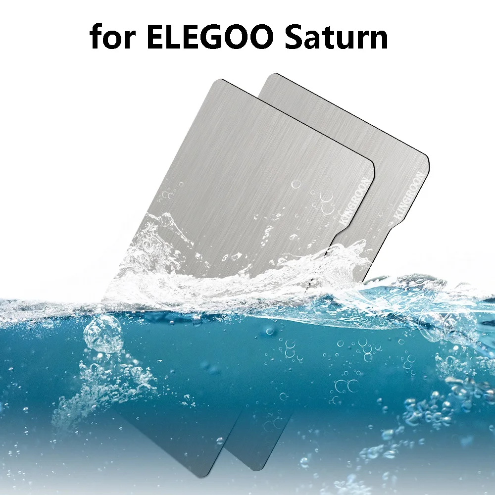 Для ELEGOO Saturn, строительная пластина 196x126 мм, пружинный стальной лист, магнитная основа, полимерная платформа, Фотополимерная Пластина для 3D принтера, ЖК-фотона
Для ELEGOO Saturn, строительная пластина 196x126 мм, пружинный стальной лист, магнитная основа, полимерная платформа, Фотополимерная Пластина для 3D принтера, ЖК-фотона