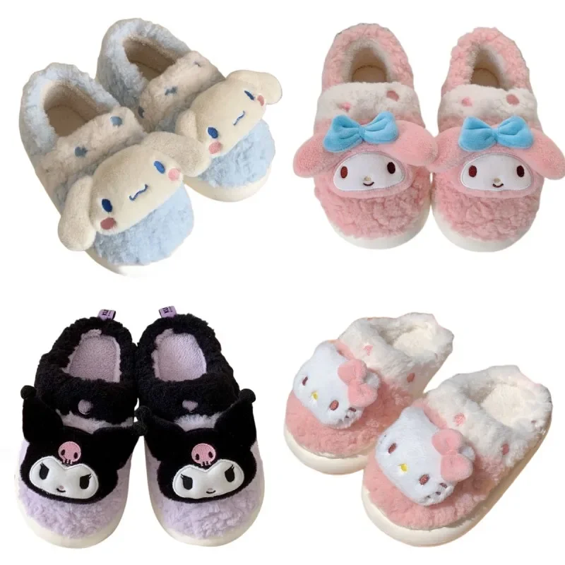 Милые сандали Hellokittys Kuromi My Melody хлопковые тапочки аниме мультфильм милые детские теплые зимние ботинки Нескользящие плюс бархат
Милые сандали Hellokittys Kuromi My Melody хлопковые тапочки аниме мультфильм милые детские теплые зимние ботинки Нескользящие плюс бархат