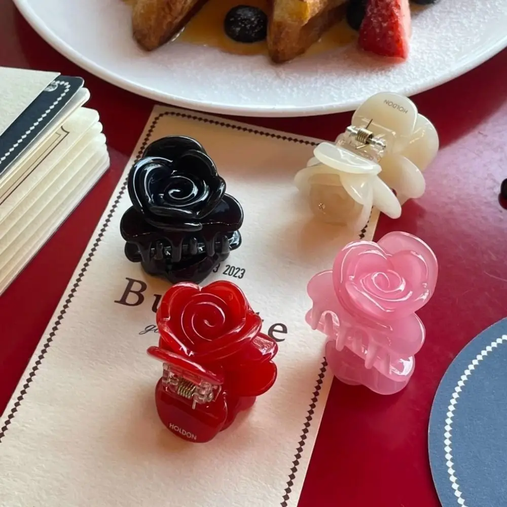 Korean Romantic Rose Flower Hair Claws Colorful Floral Mini Hair Clip Vintage Sweet Headwear Hair Accessories
Korean Romantic Rose Flower Hair Claws Colorful Floral Mini Hair Clip Vintage Sweet Headwear Hair Accessories