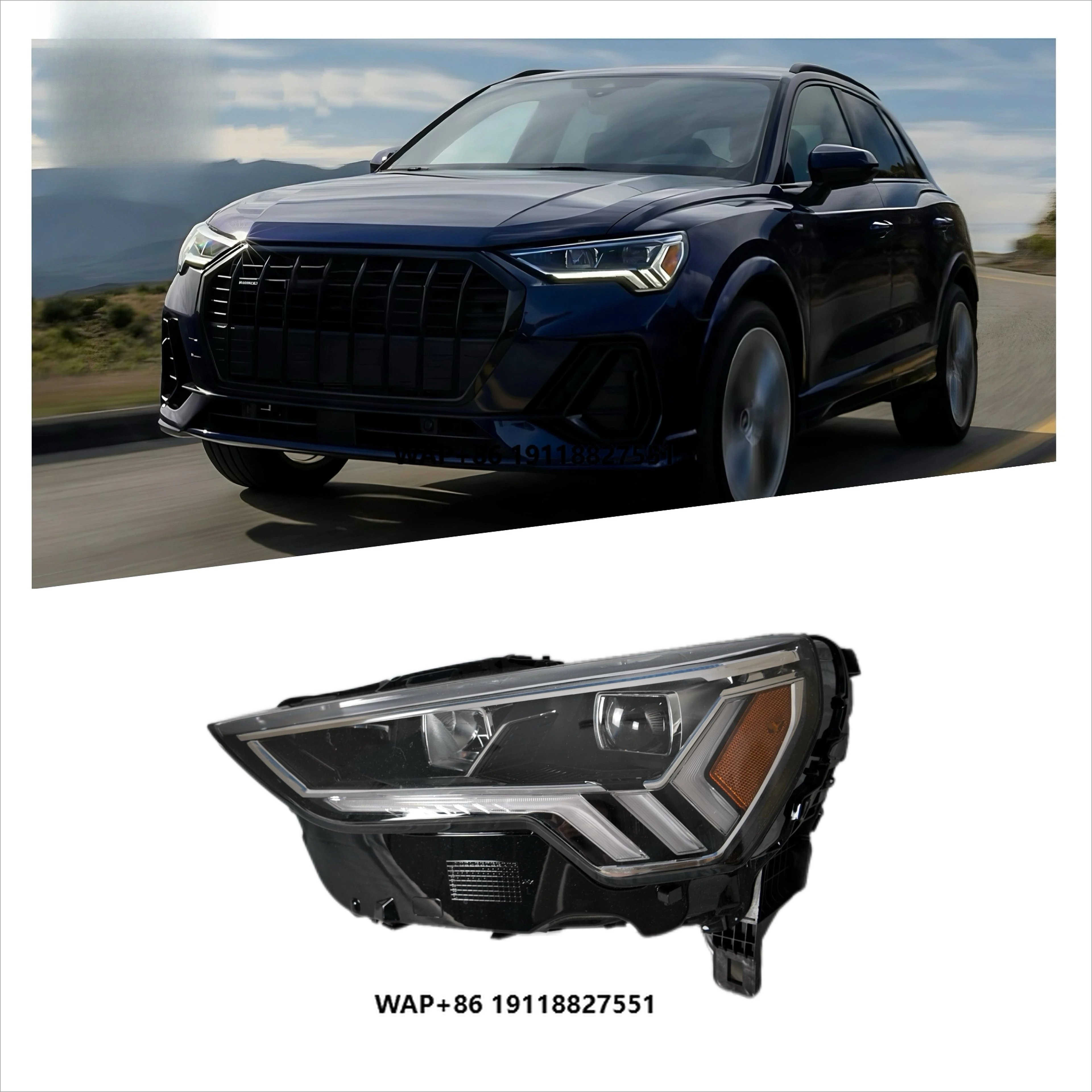 OEM LED Headlight LH Left Driver Side for 2019-2023i Q3 Series
OEM LED Headlight LH Left Driver Side for 2019-2023i Q3 Series