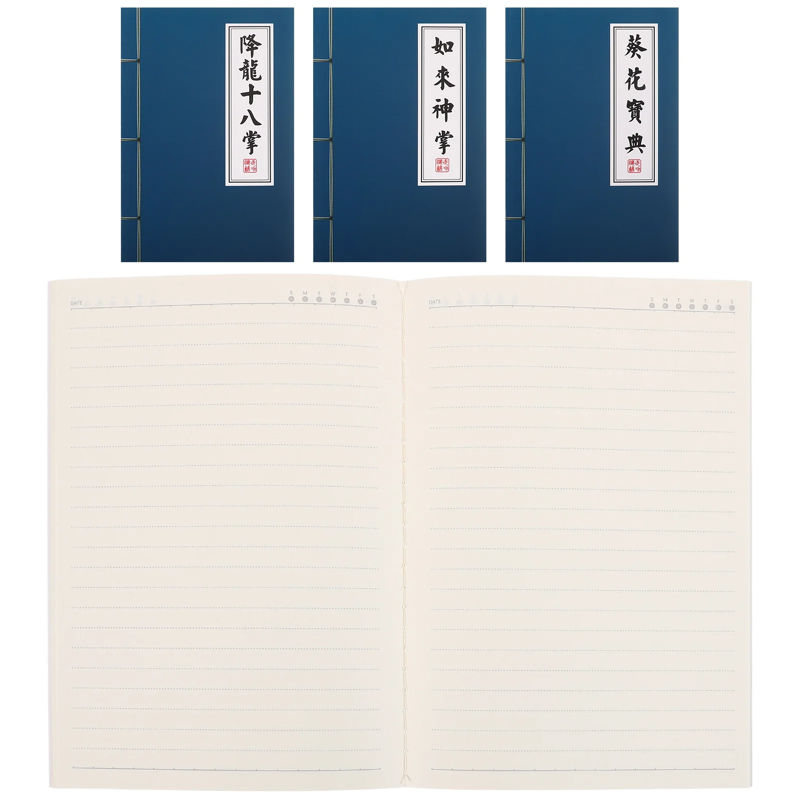 4 Pcs Notebook Notebooks for Students Calligraphy Paper College Unique Cover Chinese Style Lined Notepad
4 Pcs Notebook Notebooks for Students Calligraphy Paper College Unique Cover Chinese Style Lined Notepad