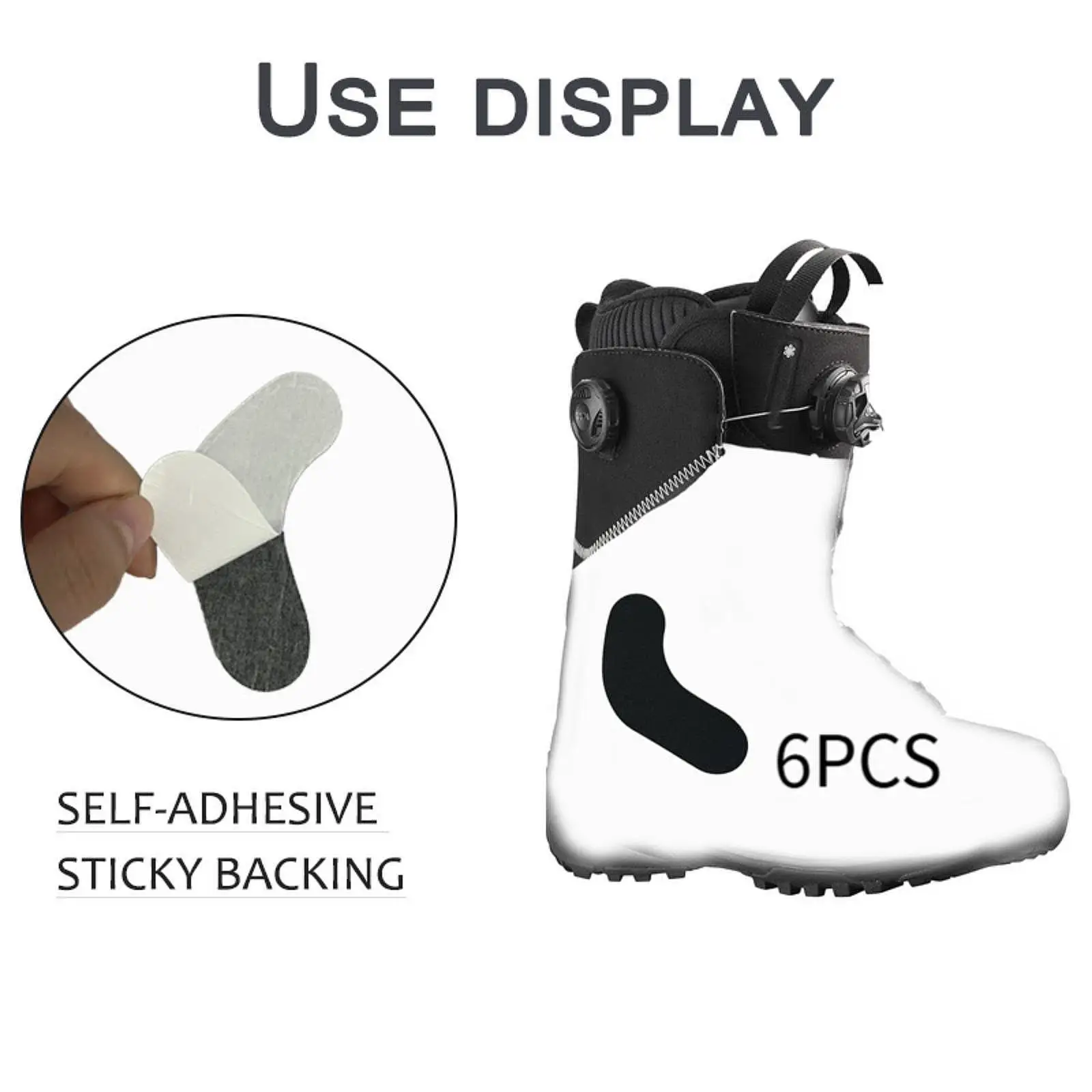 Ski Boot Fitting Pads Soft Neoprene Foam Cushions Heel Lift Reducer Snowboard Boots Insert for Outdoor Skiing
Ski Boot Fitting Pads Soft Neoprene Foam Cushions Heel Lift Reducer Snowboard Boots Insert for Outdoor Skiing