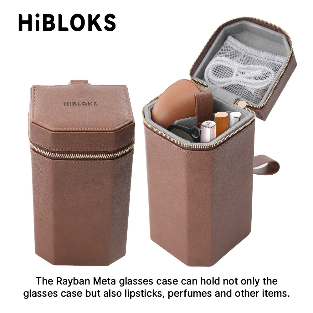 Hibloks для RayBan Meta Wayfarer Skyler, портативная сумка для переноски, умная сумка для очков, дорожная сумка, аксессуары в твердом корпусе
Hibloks для RayBan Meta Wayfarer Skyler, портативная сумка для переноски, умная сумка для очков, дорожная сумка, аксессуары в твердом корпусе