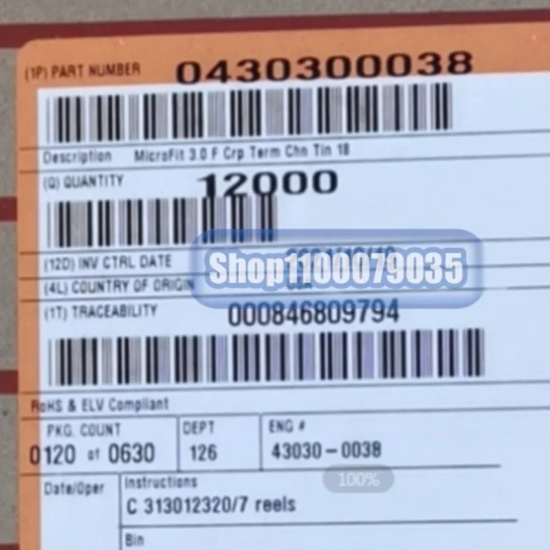 500pcs/lot 43030-0038 50217-8000 51021-0600 5-928999-1 7165-1198 963293-1 967056-1 connector new original
500pcs/lot 43030-0038 50217-8000 51021-0600 5-928999-1 7165-1198 963293-1 967056-1 connector new original