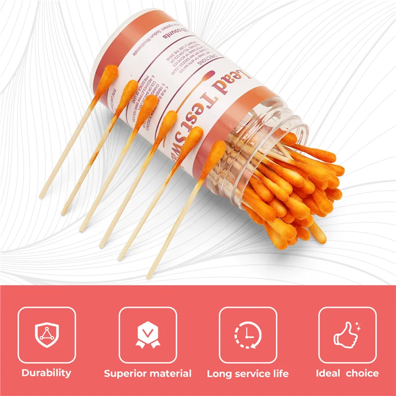 F-T Lead Test Kit Swabs - Lead Paint Test Kit, Lead Check Swab For Home Use, Test Results In 30 Seconds
F-T Lead Test Kit Swabs - Lead Paint Test Kit, Lead Check Swab For Home Use, Test Results In 30 Seconds
